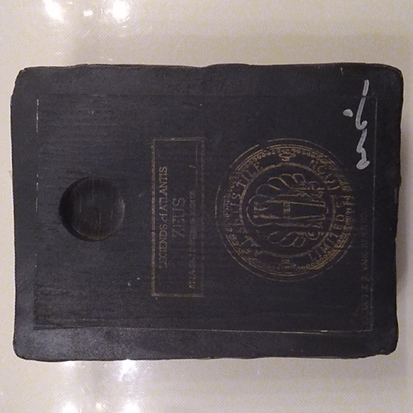 ZEUS *Signed bisque, Atlantis Tile, like Sid Dickens. *Rare & Retired wall art - Picture 7 of 12